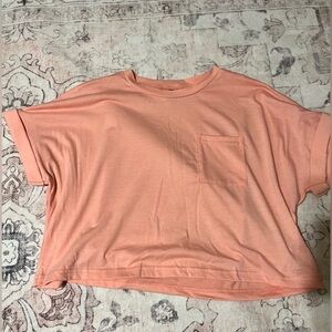 Peach Women's Top